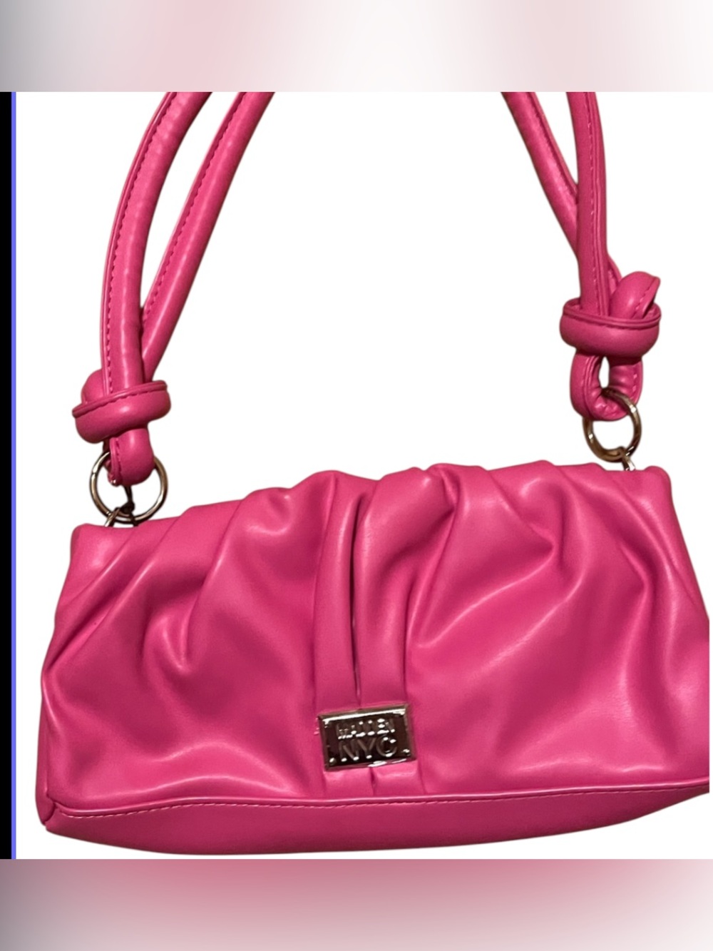 Hop pink  Madden Y2K style  shoulder bag